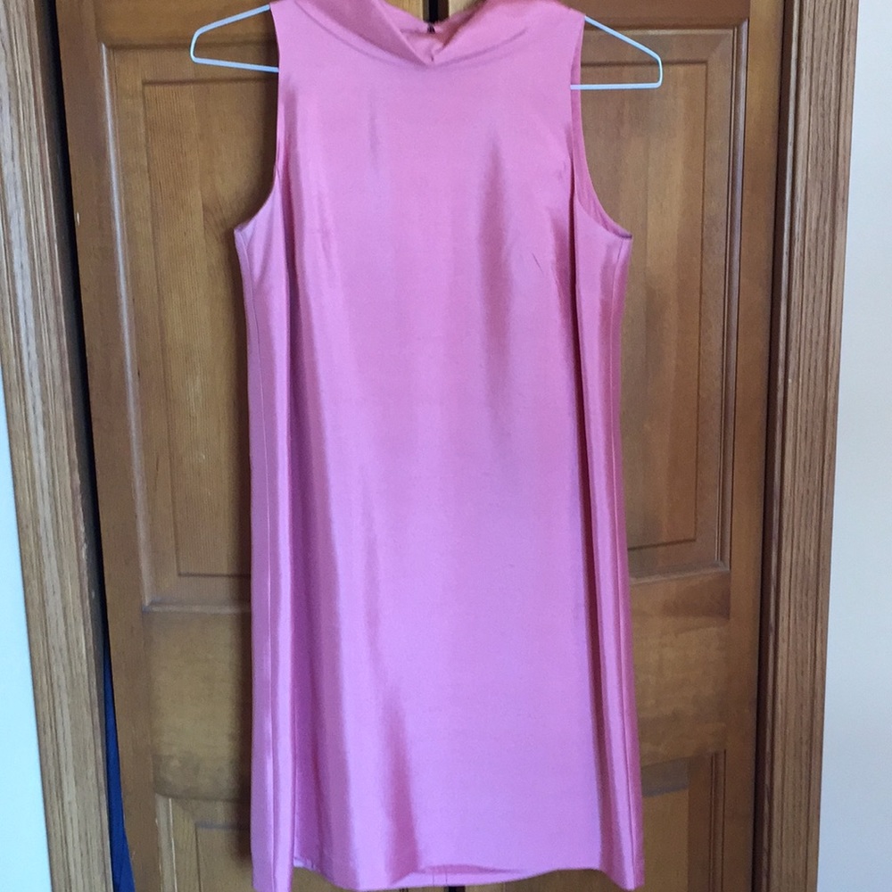 Talbots classic sleeveless dress w/ portrait colla